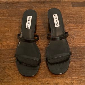 Steve Madden double band heel